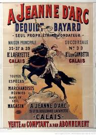 A Jeanne D Arc Dequidt Bayard Calais Affiche Non Identifie Jeanne D Arc Jeanne Affiche