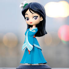 Q Posket Princesse Mulan Figure Modèle Jouets pour Enfants, Poupées  Cadeaux, Gâteau, Décoration d'intérieur, ixd'Anniversaire, 14cm