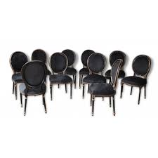 Lot 6 Chaise Medaillon Noir Vendu Par Sarl Deco Tessy Nayar Buzancais 36 Indre Hauteur 101 Largeur 50 Profonde Deco Vintage Mobilier De Salon Deco