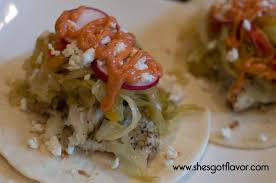 Maybe you would like to learn more about one of these? Amazing Fish Tacos With Spicy Mayo Drizzle She S Got Flavor