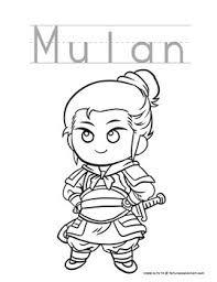 Mulan coloring pages are a fun way for kids of all ages to develop creativity, focus, motor skills and color recognition. Free Mulan Coloring Pages English By Fortune Cookie Mom Tpt