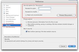 Click on the protect document button under permissions tab. Password Protect A Microsoft Word Document Osxdaily