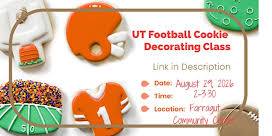 UT Football Sugar Cookie Decorating Class