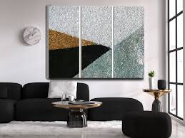 Black And Silver Wall Art Black And Silver Wall Decor Glitter Canvas Wall Art Black Etsy Art Artlife Artgallery Artlover Artfor In 2020 Silver Wall Decor Large Abstract Wall Art Silver Walls