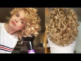 How I Diffuse My Natural Curly Hair For Voluminous 2b C Waves 3a Curls Youtube Hair Diffuser Curly Hair Treatment Diffuser Curls