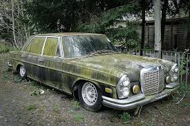 Abandoned Mercedes Benz 300 Sel 6 3 W109 1970 Roest