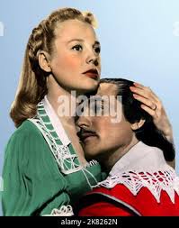 June Allyson & Gene Kelly Film: The Three Musketeers (USA 1948) Characters:  Constance & D'Artagnan