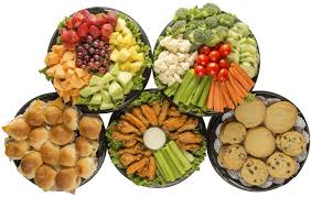 You get 48 slices for $33, or can grab smaller packs of 12 for just a little over $11. The Big 5 Party Platters Fruit Vegetables Cookies Sliders Chicken Wings Www Kwcafeterias Biz Our Food Party Pla Comfort Food Southern Party Platters Food