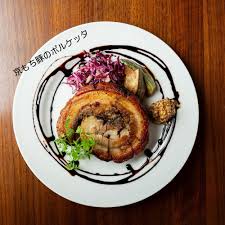 京もち豚のポルケッタ～バルサミコソース～】 | NEWS | 京都府烏丸御池のイタリアンならLugol