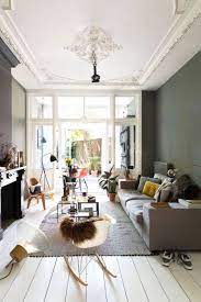 Room In A Mansion In Ter Hague The Netherlands Via Reddit Narrow Living Room White Furniture Living Room Living Room Interior