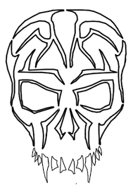 Tribal drawings, skulls drawing, tribal skull. A Tribal Skull By Candlelitsoul On Deviantart