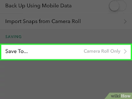 You should see a checkmark appear in the corner of the selfie that you selected. How To Prevent Your Phone From Downloading Stories In Snapchat
