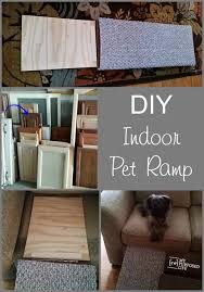 The depth of the plywood will be determined by your sofa cushion. Diy Indoor Pet Ramp Repurposed Cabinet Door My Repurposed Life Rescue Re Imagine Repeat