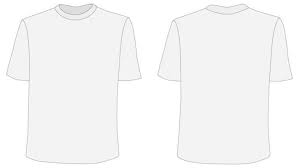 Desain kaos polos yang disediakan disini gratis teman teman tinggal mendownload desainnya dan edit sesuai keinginan. T Shirt Modell Vorder Und Ruckseite 1416689 Vektor Kunst Bei Vecteezy