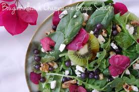 Bougainvillea And Champagne Grape Salad Nibbles And Feasts Recipe Grape Salad Great Salad Recipes Champagne Grapes