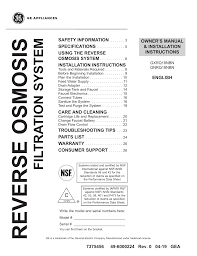 Ge Gnrq18nbn Use And Care Manual Manualzz