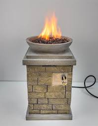 Sleek modern outdoor fire pit bowl. Mgo Fire Pit Co Arts Innovation