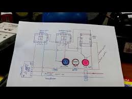 Do not try any of what you see in this video at home. Hvac System Interlock Wiring Diagram In Hindi Youtube Hvac System Hvac Interlock