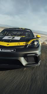 Race Car Porsche Cayman Gt4 1080x2160 Wallpaper Porsche Porsche 718 Cayman Race Cars