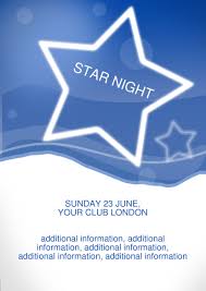 Party Flugblatt By Chris On 365layouts Flyer Stars At Night Party