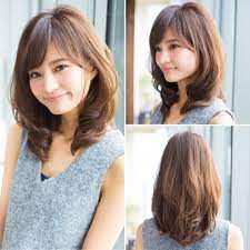 矢ケ崎 健 ひし形好きに贈るヘアスタイル ヘアスタイリング ヘアカット 長めのボブヘアカット