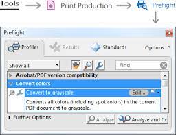 1) open your pdf document in adobe acrobat pro. How To Convert A Color Pdf To Grayscale Converting Pdf