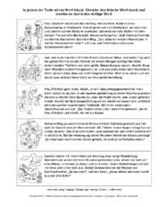 Lesetexte in drei schwierigkeitsstufen neu: Leseverstandnis In Der Grundschule Arbeitsblatter Lesetraining Lesen Deutsch Klasse 2 Grundschulmaterial De