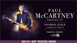 Paul Mccartney At Lambeau Field June 8