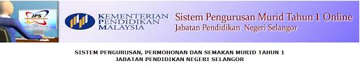 Menyelaraskan hubungan dengan jabatan / agensi luar untuk mendapat khidmat nasihat. Sistem Pengurusan Murid Tahun 1 Online Jabatan Pendidikan Negeri Selangor Facebook Negeri Selangor Permohonan Murid Tahun Satu Putrajaya Permohonan Penempatan Murid Tahun 1