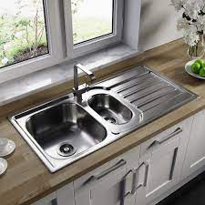 Free standard delivery with selected couriers and on all orders over £299 at victorian plumbing. Astini Cagliari 1 5 Bowl Brushed Stainless Steel Kitchen Sink Waste Kitchen From Taps Uk
