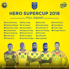 All information about kerala blasters (indian super league) current squad with market values transfers rumours player stats fixtures news. Kerala Blasters Squad Manjappada Kerala Blasters Fans Facebook
