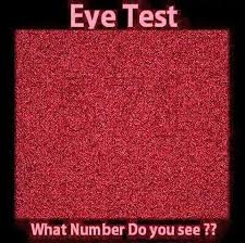 Featured conditions your eye is a complex and compact structure measuring about 1 inch (2.5 centimeters) in diameter. What Number Do You See In Below Picture Puzzles Riddles And Brainteasers