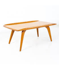 Birch coffee table by heywood wakefield circa 1950. Heywood Wakefield Mid Century Coffee Table
