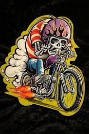 1dd5f86905ba526d7874ce4c14b88be0 jpg 400 600 pixels biker art bike art skull art