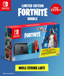 Play fortnite on nintendo switch or nintendo switch lite today! Nintendo Fortnite Nintendo Switch Limited Edition Bundle Is Now Available To Pre Order Milled