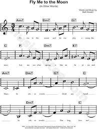 Fly Me To The Moon In 2020 Saxophone Sheet Music Piano Sheet Music Letters Piano Sheet Music