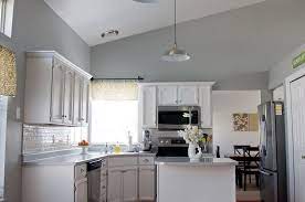 To A T I M Dreaming Of A White Kitchen Kitchen Cabinets Grey And White White Kitchen Paint Home Kitchens