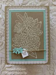 Diy cutting dies embossing stencil template for scrapbooking paper card making 100% brand new and high quality features: Ornate Garden Bouquet Aromas And Art Ornate Garden Handmade Cards Stampin Up Heat Embossing Cards