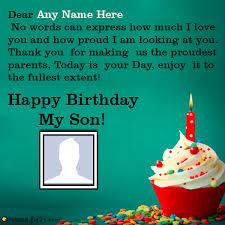Dear Son Heart Touching Birthday Wishes For Dad From Son Online Happy Birthday My Son Images With Name Happy Birthday Son Images Happy Birthday Wishes Images Happy Birthday Son