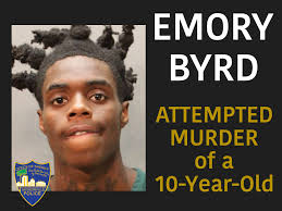ATTEMPTED MURDER OF A 10-YEAR-OLD CHILD On Friday, May 4, 2018, at 10:50  p.m. a residence in the 2500 block of Jessica Lane was shot at multiple  times during a drive-by. A