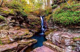 The parking area for the falls is located along the lehigh river in lehigh gorge state park. Pa Easy Waterfall Hike Ricketts Glen State Park Near Bloomsburg
