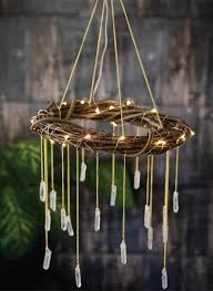 Outdoor Chandelier Garden Wedding Lights Romantic Garden Lights Patio Chandelier Lighting Outdoor Wedding Lighting Bohemian Garden In 2019 Nature