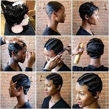 Finger Wave Hair Natural Hair Styles Short Hair Styles