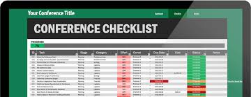 Is there a peer/code review practice in place? Amazing 161 Step Conference Planning Checklist Excel Template