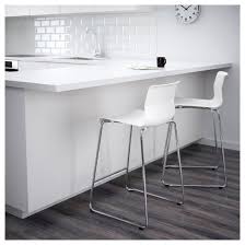 Glenn Bar Stool White Chrome Plated 26 Ikea Bar Stools Cool Bar Stools Stool