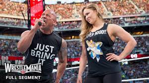 For the majority of the wrestlemania 31 main event, brock lesnar savagely manhandled roman reigns, tossing him around the ring with german suplexes and battering his face in with punishing. Wrestlemania 31 2015 Imdb