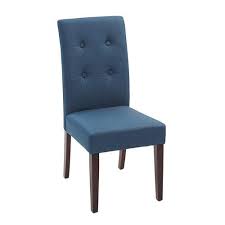 Marshall Navy Dining Chair With Espresso Wood Chair Dining Chairs Black Dining Room Chairs