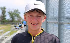 Wyatt Ebben is driven to play tennis for South