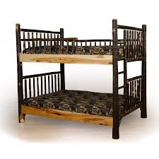 The following link is for ana white's site where she walks you through the process of converting your simple beds into a bunk bed. Rustic Hickory Log Bunk Bed Set Twin Over Twin To Queen Over Queen