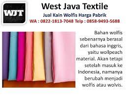 Maybe you would like to learn more about one of these? Kain Moss Crepe Vs Wolfis Hubungi Wa 085894935688 Distributor Kain Wolfis Bandung Bahan Wolfis Premium Original Grade A Wa 082218137048